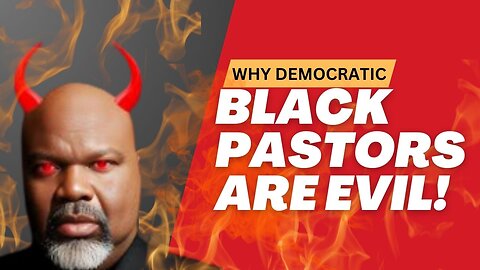 Why Democratic Black Pastors are the Devil & Trump's 'Black Jobs' Statement