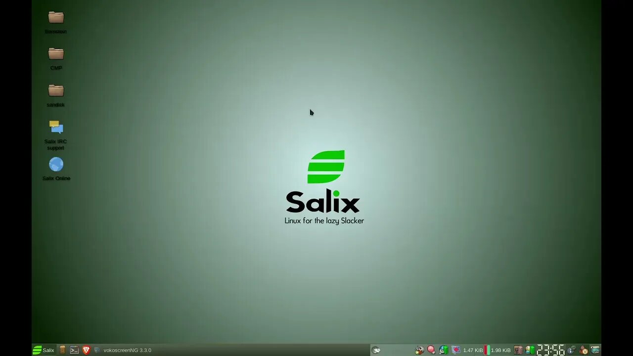 Tweaking Salix 15, and adding the best music player...