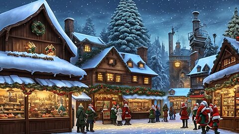 Steampunk Christmas (Cinematic Ambient AI video)