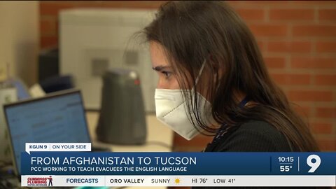 PCC helps evacuees from Afghanistan learn English