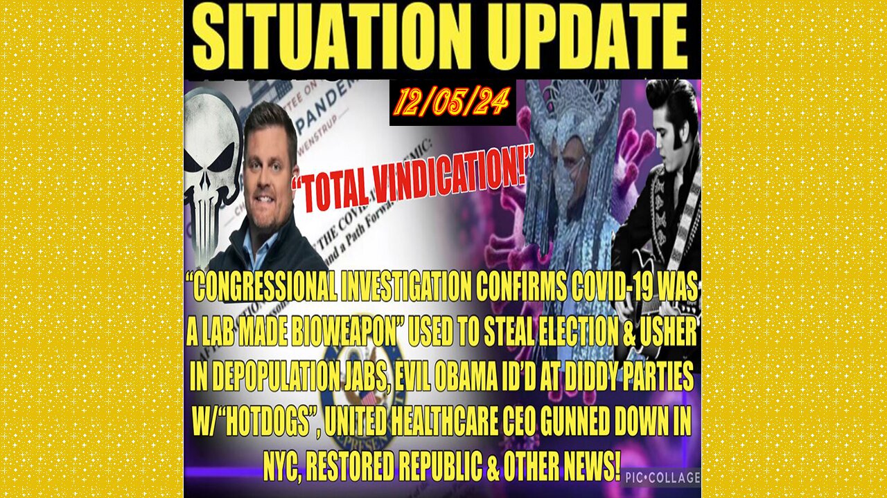SG Anon. Juan O Savin ~ Situation Update 12/5/24 ~ Restored Republic > Judy Byington- Q+ White Hats