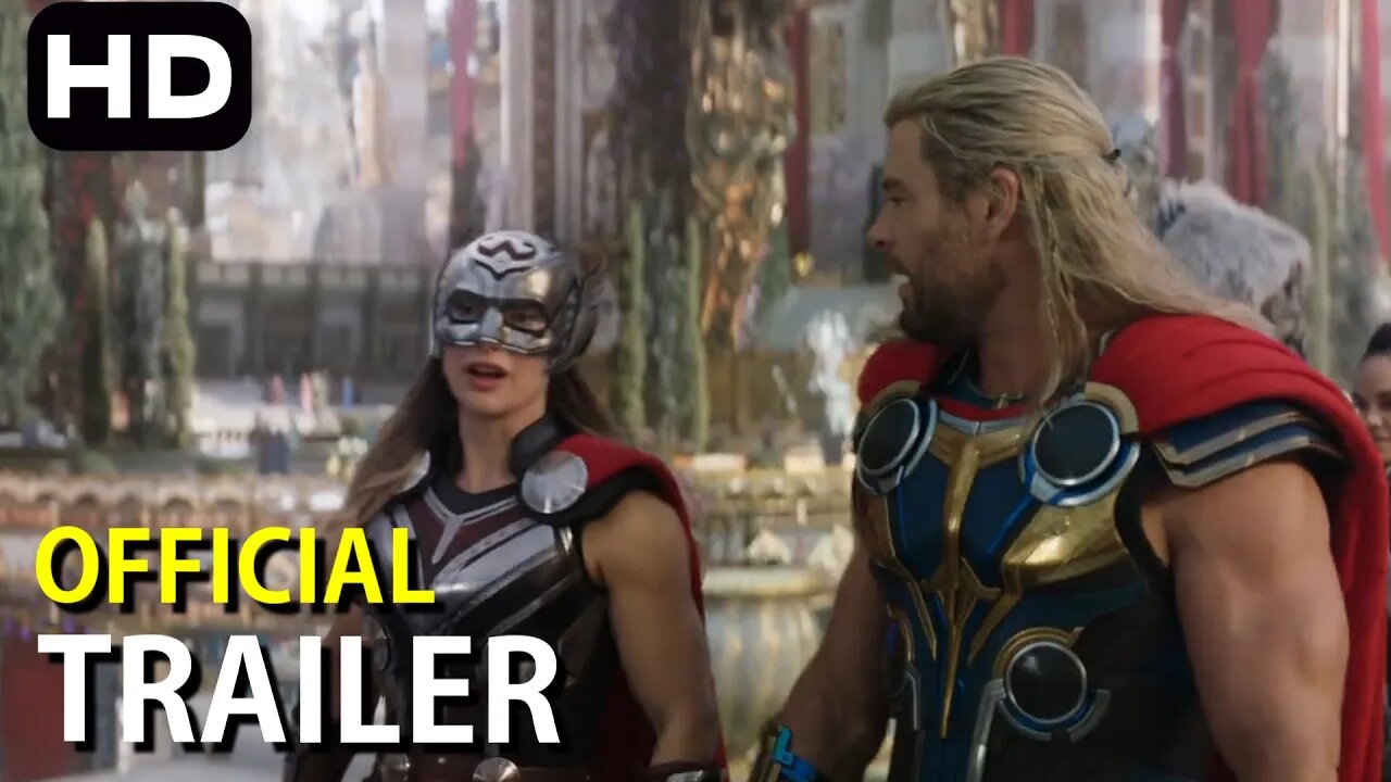 THOR : Love and Thunder Official Trailer | Natalie Looks BUFF!