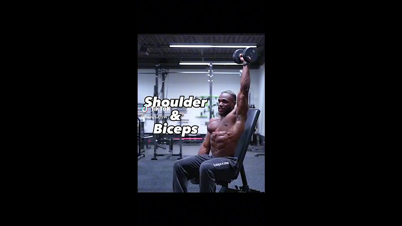 Shoulder and Biceps Workout