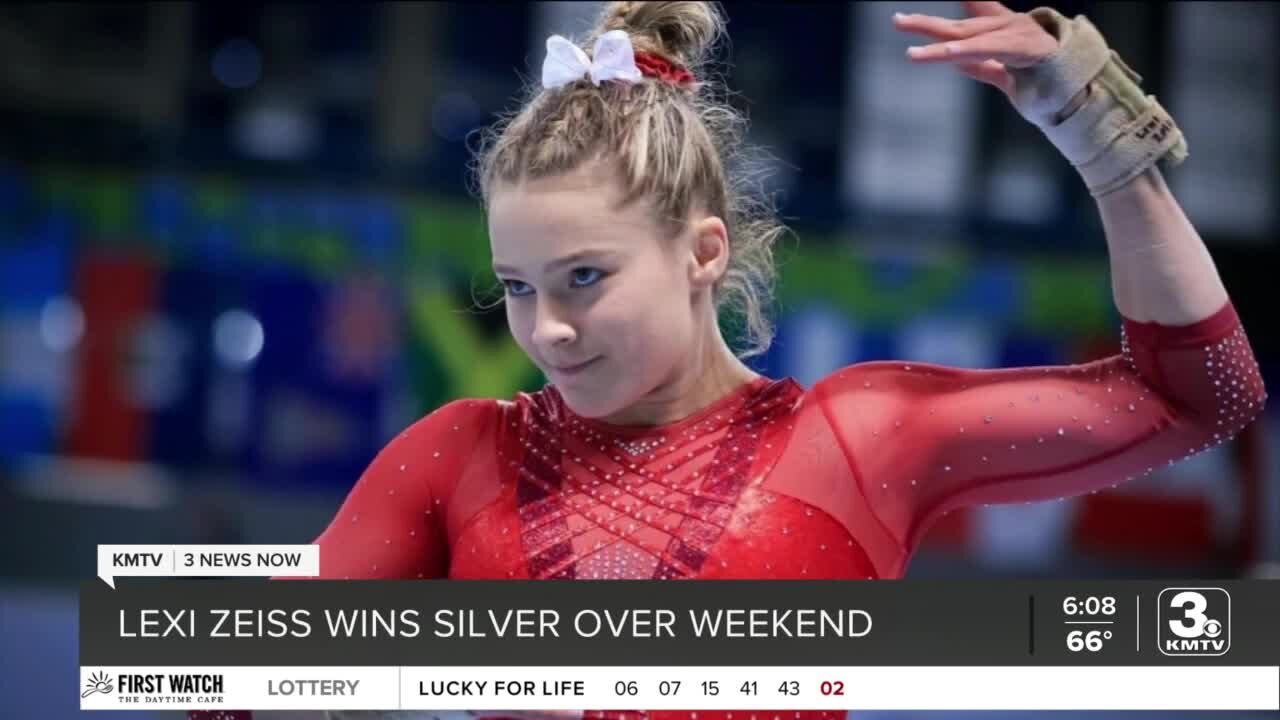 Lexi Zeiss wins silver over weekend
