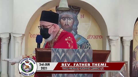 2021 New Year sermon with Fr Themi - In the Desert.