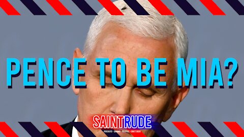 Will Pence be MIA Jan 6th? Puff pieces suggest so...