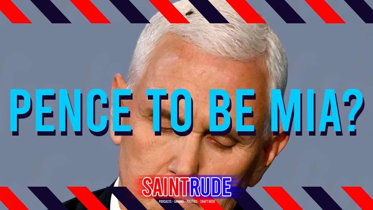 Will Pence be MIA Jan 6th? Puff pieces suggest so...