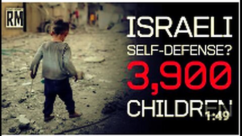 Gaza Children 0-17 Are the Biggest Group of Israeli Victims