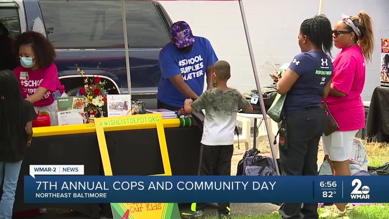 Baltimore Police hold Cops and Community Day