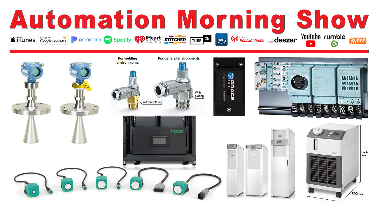 Sensors, DFM, Condition Monitoring, Simulating Modbus and more today on the Automation Morning Show