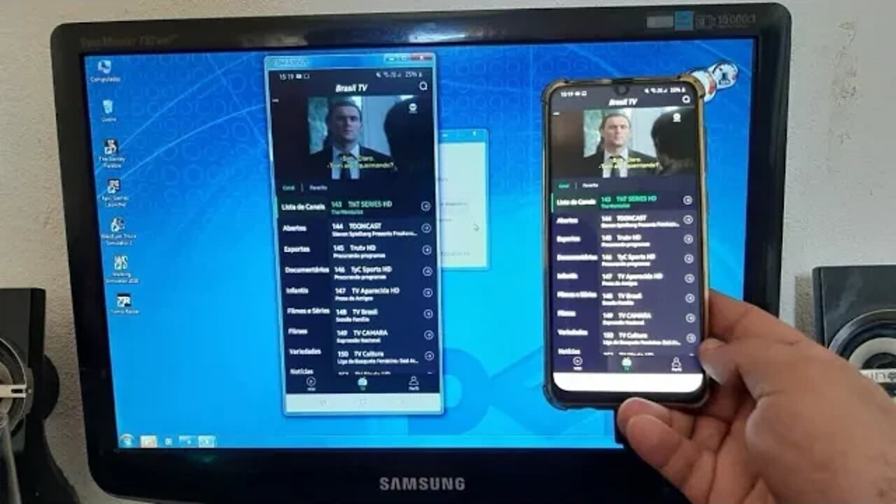 Espelhando Android no PC fácil