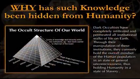 IMPORTANT De-Mystifying The Occult • A Presentation by Mark Passio PART 1