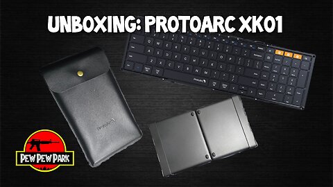 Unboxing: ProtoArc XK01