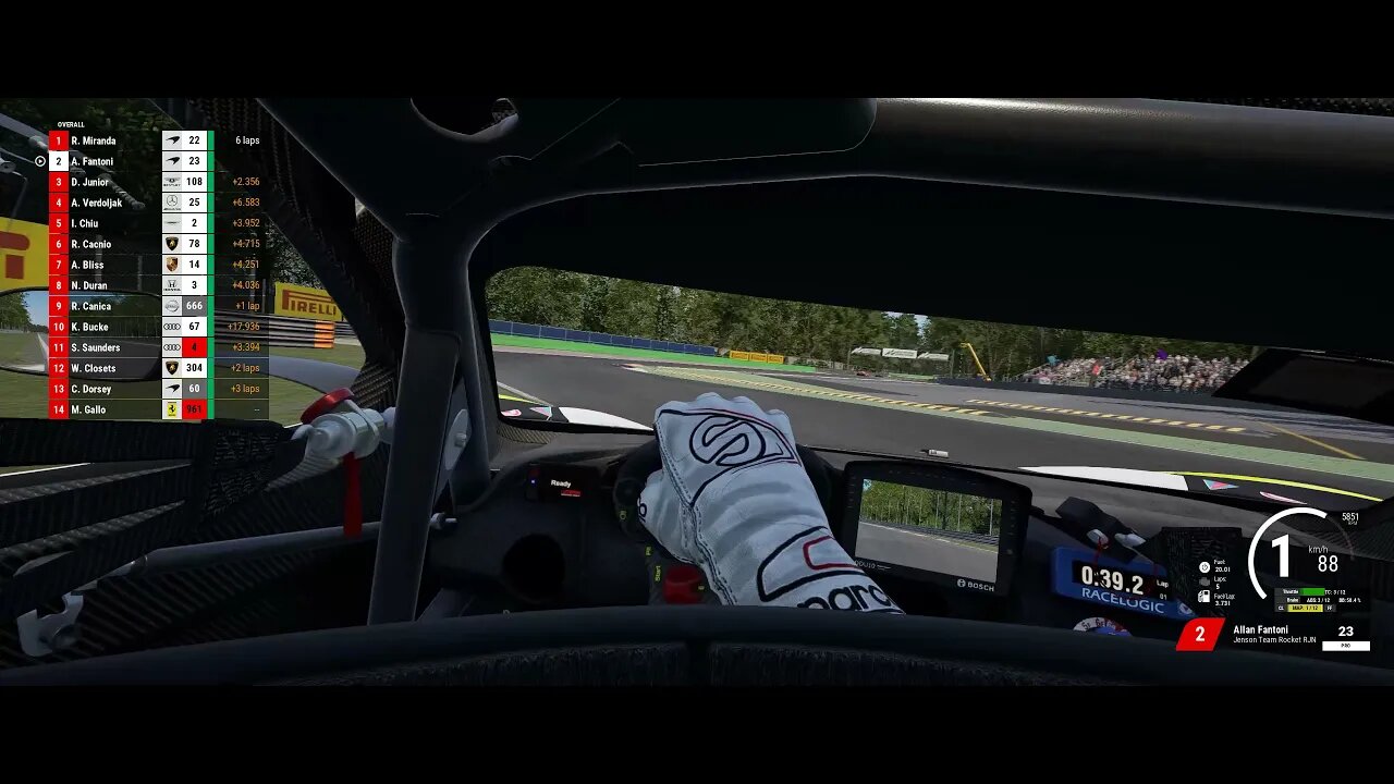 [ACC - PC] Monza - #23 Jenson Team Rocket RJN 720S GT3 - Multiplayer race