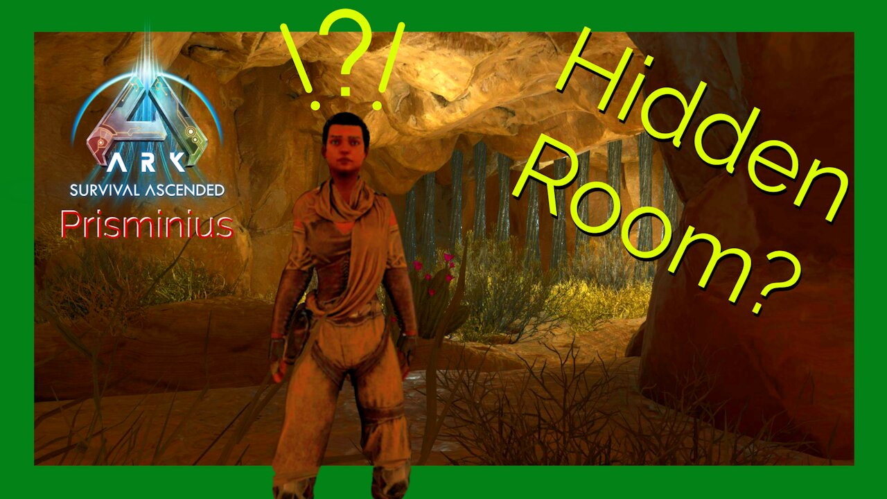 A Hidden Room in A Cave! Prisminius ep 13 #arksurvivalascended