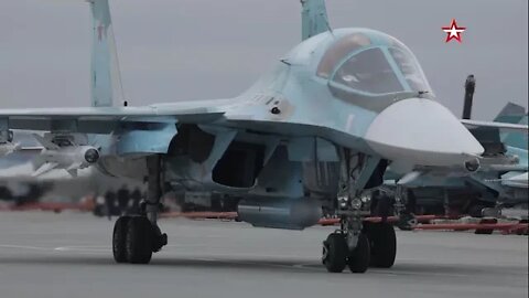 Footage Of Su-34 Sorties And X-29 Missile Launch During The Special Operation In Ukraine