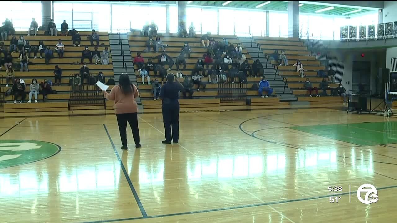 Cass Tech High School focuses on mental health for students after two years away from classmates