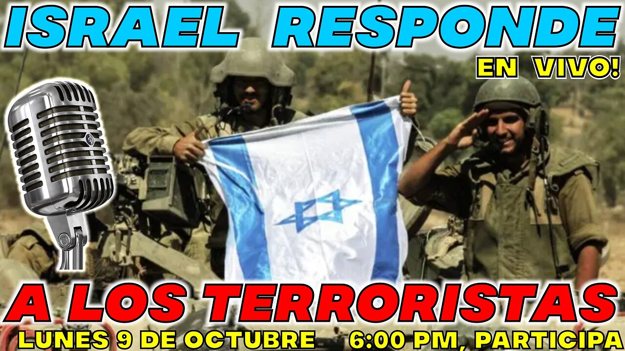 ISRAEL RESPONDE a los TERRORISTAS 🚨 EN VIVO! ESP#11 🚨ENTRA y PARTICIPA🚨 #viral #Rumble #mc21n