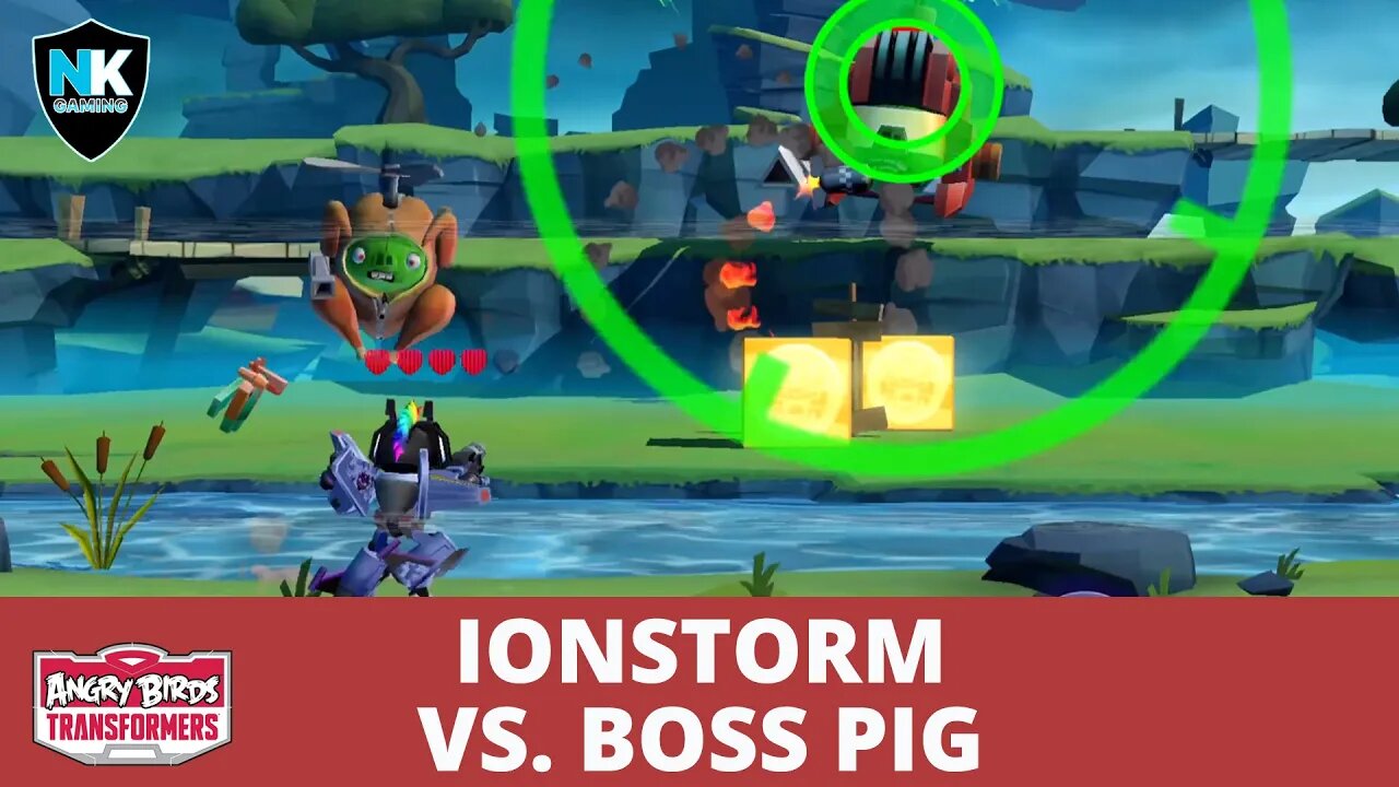 Angry Birds Transformers 2.0 - Ionstorm vs. Boss Pig