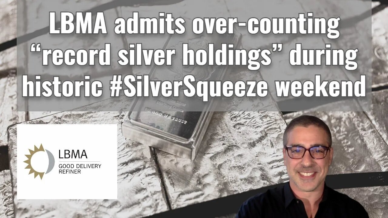 LBMA “error” miscounted silver supply by same amount added during #SilverSqueeze weekend