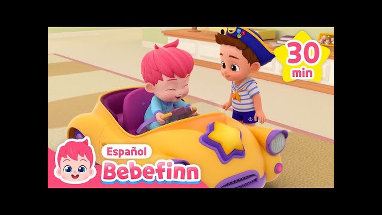 Yo Quiero Ser un Buen Conductor🚖 | Bebé Auto | Bebefinn Canciones Infantiles