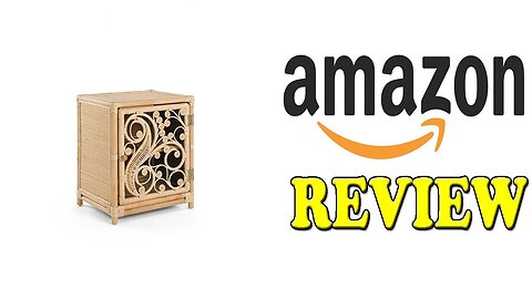 Kouboo 1110078 Peacock Nightstand Opening Review