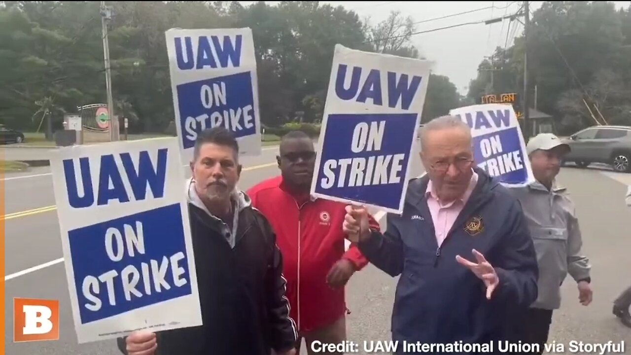 Sen Chuck Schumer Says God Will Reward UAW Workers