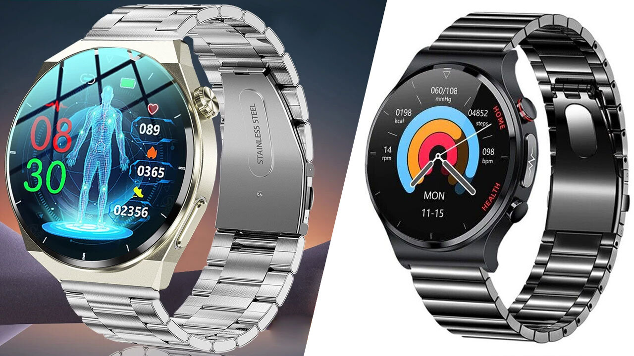 New ECG+PPG Smart Watch Men Sangao Laser Health Heart Rate Blood Pressure Fitness Sports Watches