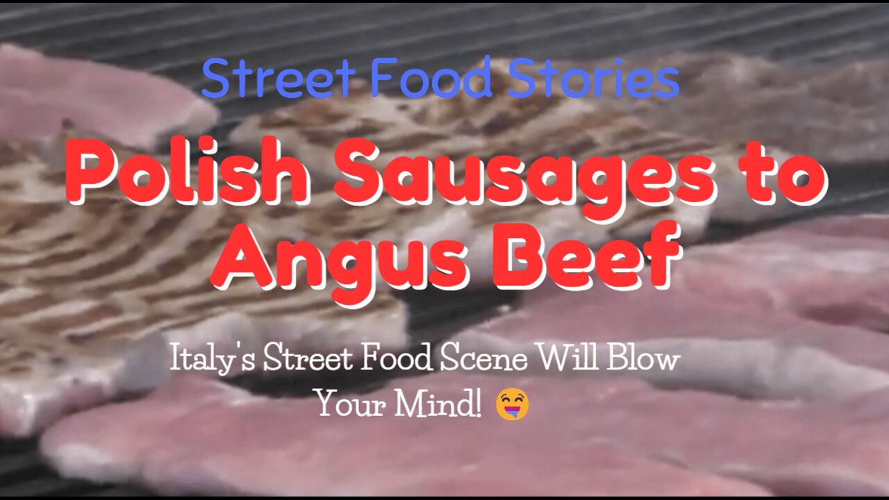 Polish Sausages to Angus Beef | Italy's Street Food Scene Will Blow Your Mind! 🤤