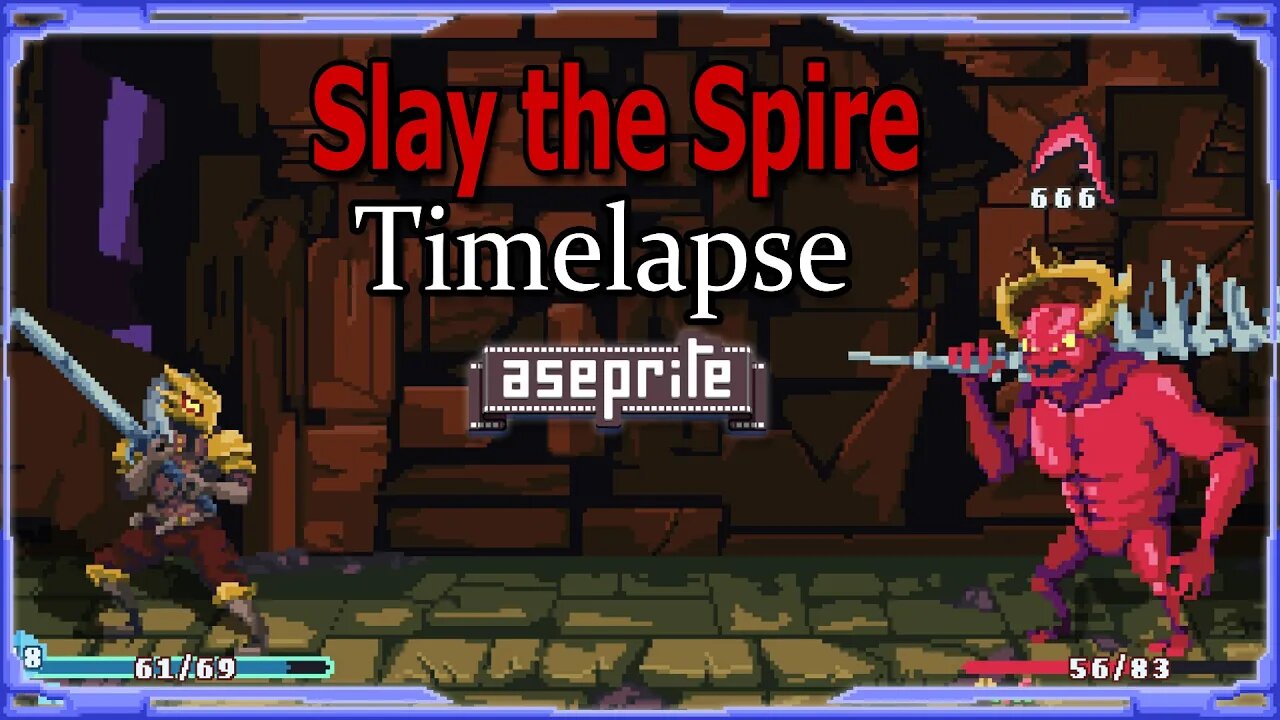 Pixel Art Timelapse - Slay the Spire