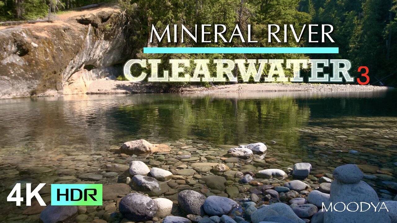 4K HDR Nature Video- Beautiful Mineral River Colors - Sense of Belonging