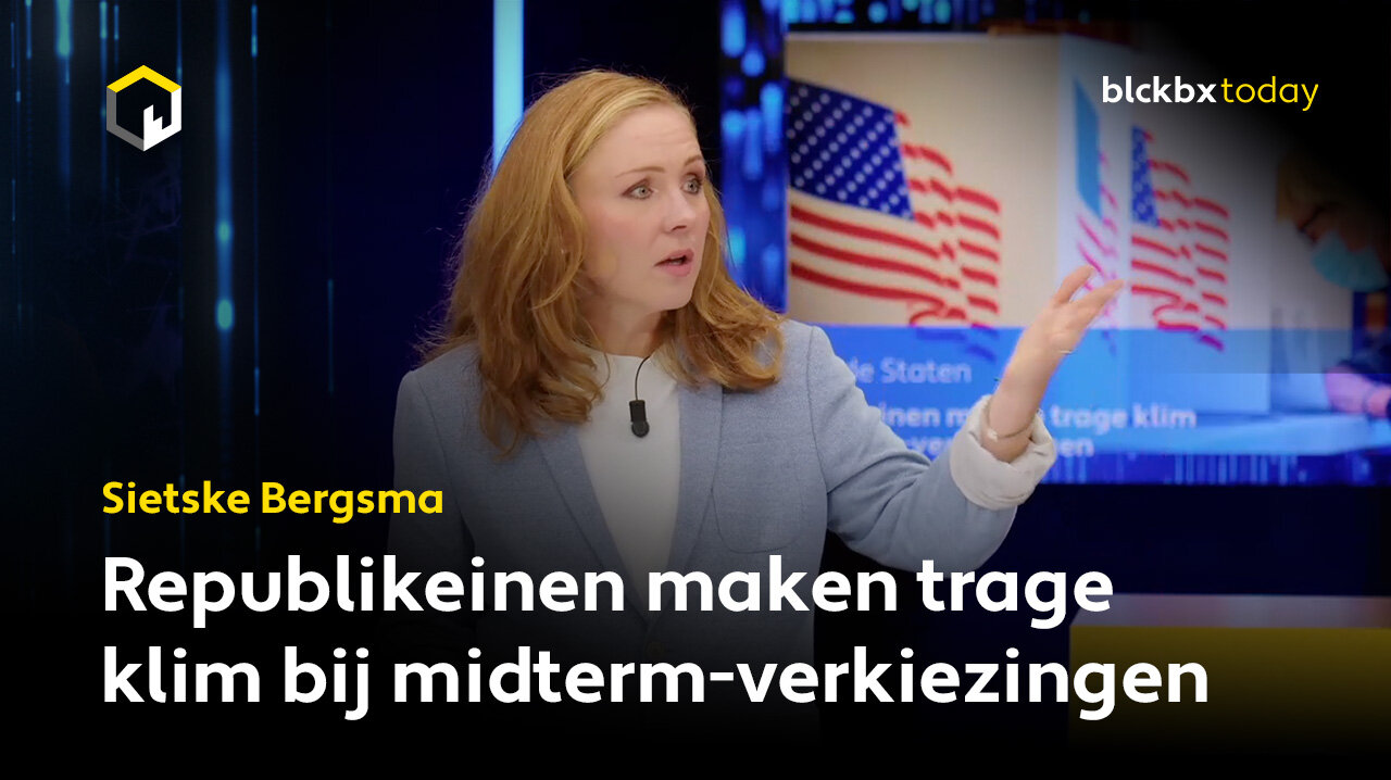 Sietske Bergsma: "Republikeinen maken trage klim bij midterm-verkiezingen"