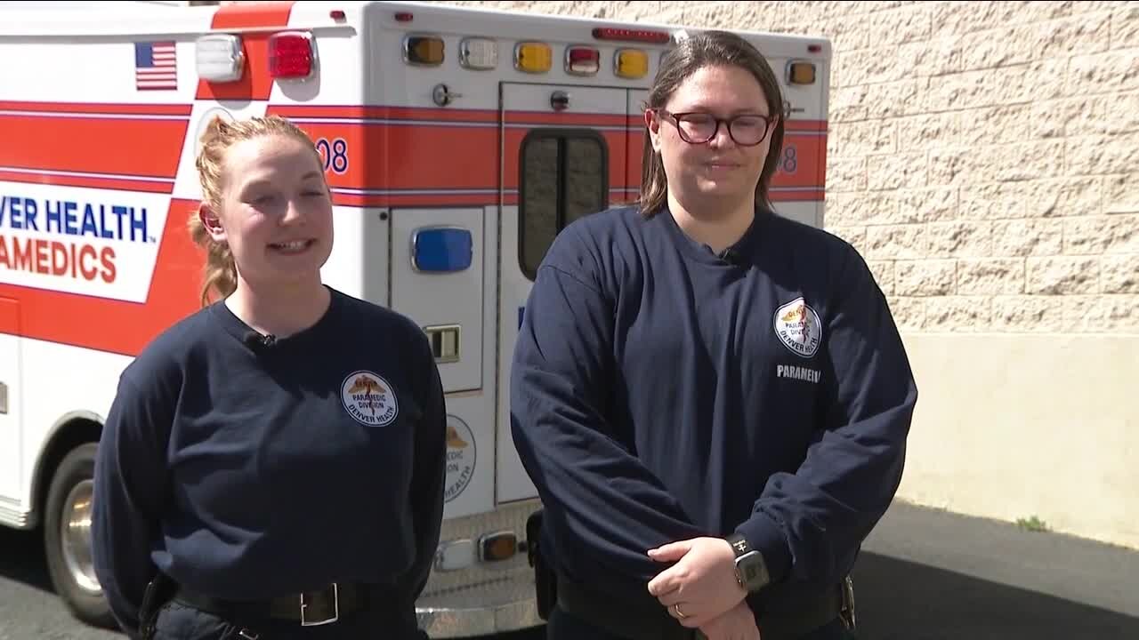 2 Denver Health paramedics honored for recognizing human trafficking involving victim