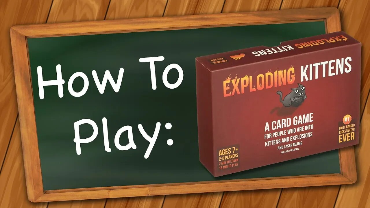 How to play Exploding Kittens (Original Edition)