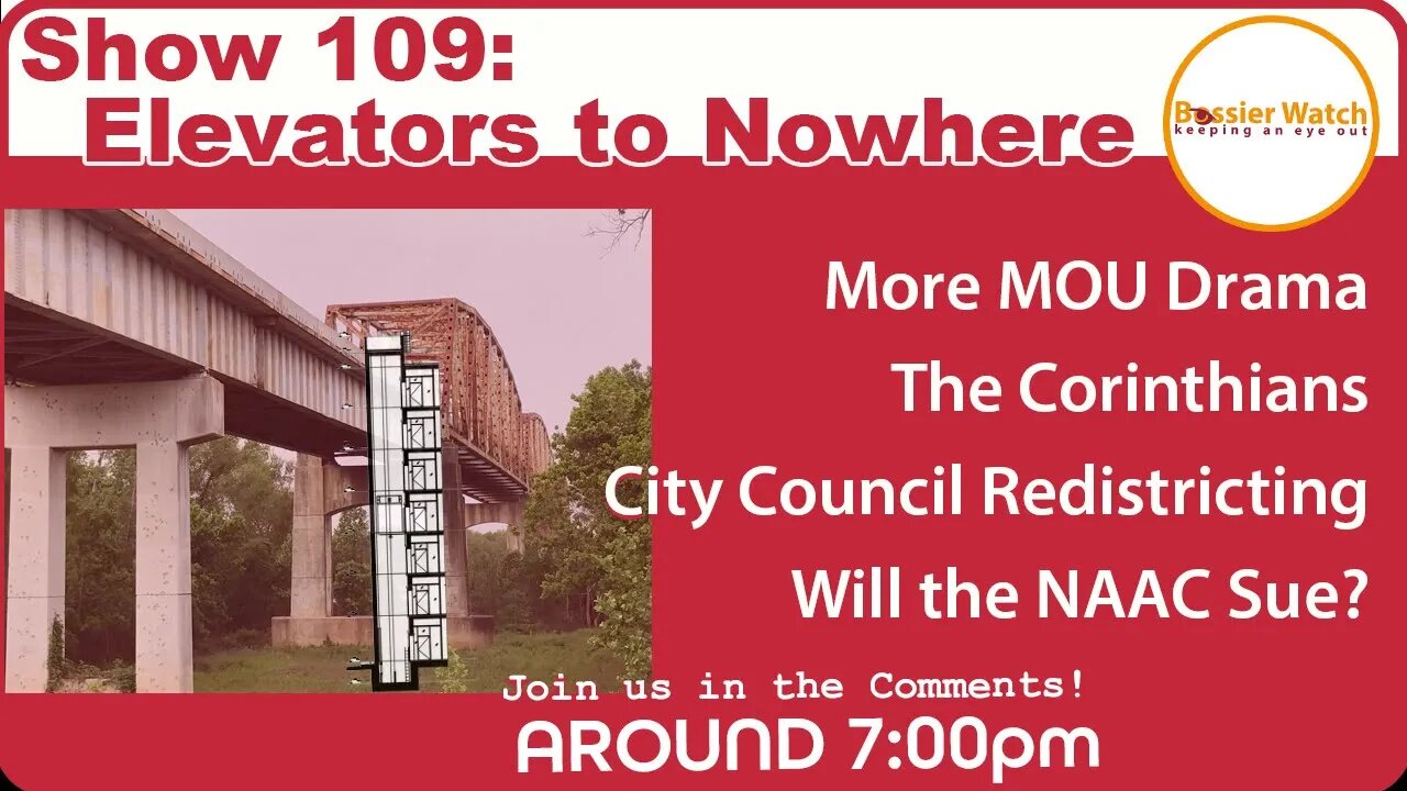 Show 109: Elevators to Nowhere