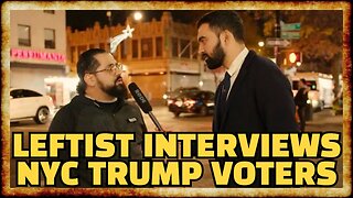 Socialist Gets CANDID TAKES From WORKING CLASS NYC Trump Voters