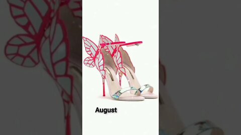 Choose your birthday month and see your beautiful butterfly heel🤗🤪#shorts