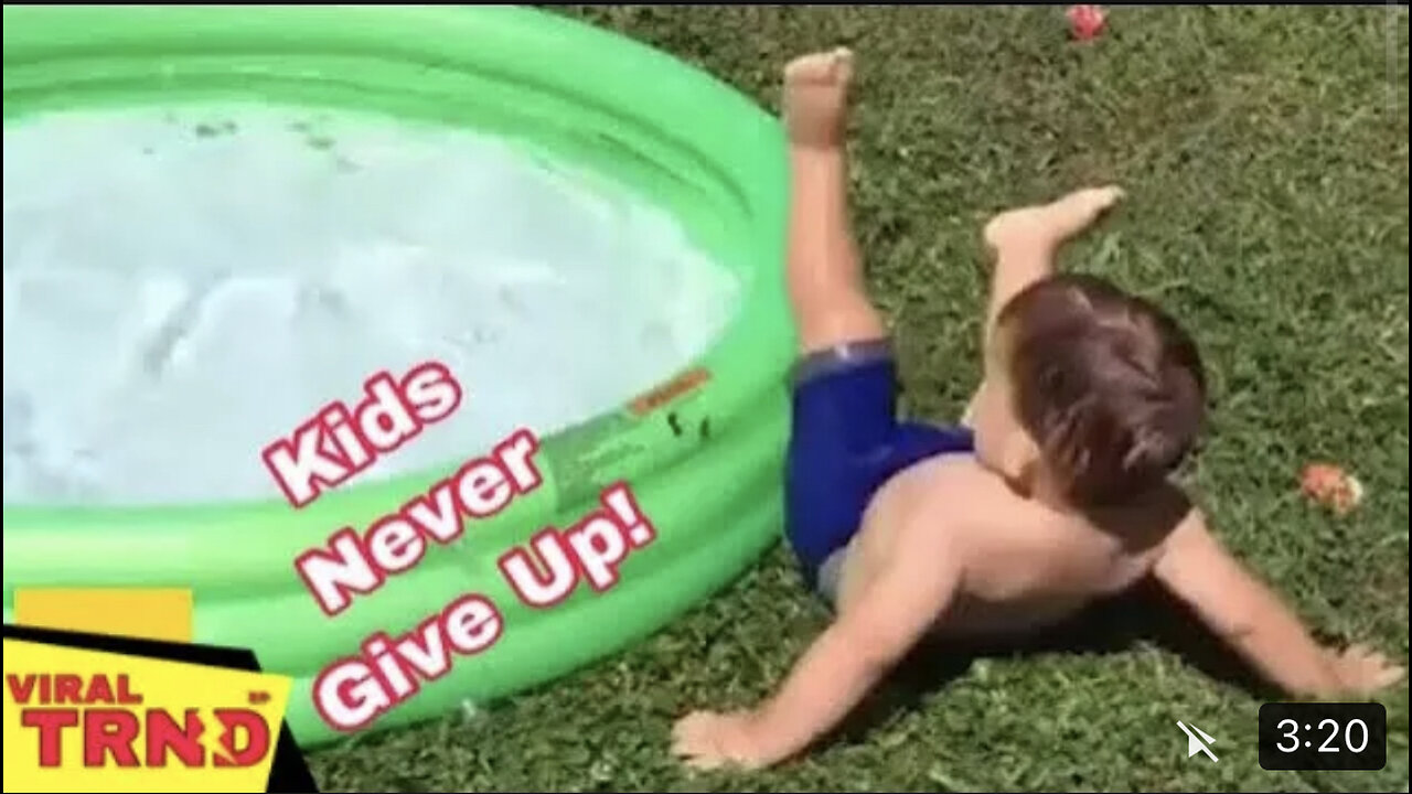 Kids Who Never Give Up Believe in Yourself Funny Video Viral TRND Videos