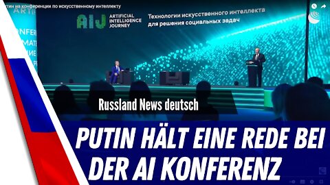 Putin bei der Russischen Konferenz für Künstliche Intelligenz