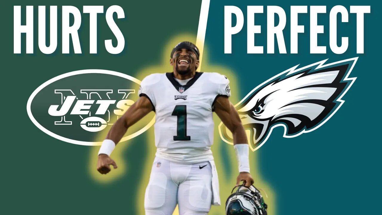 Jalen Hurts PERFECT in Eagles Preseason Opener! (Eagles Jets Recap)