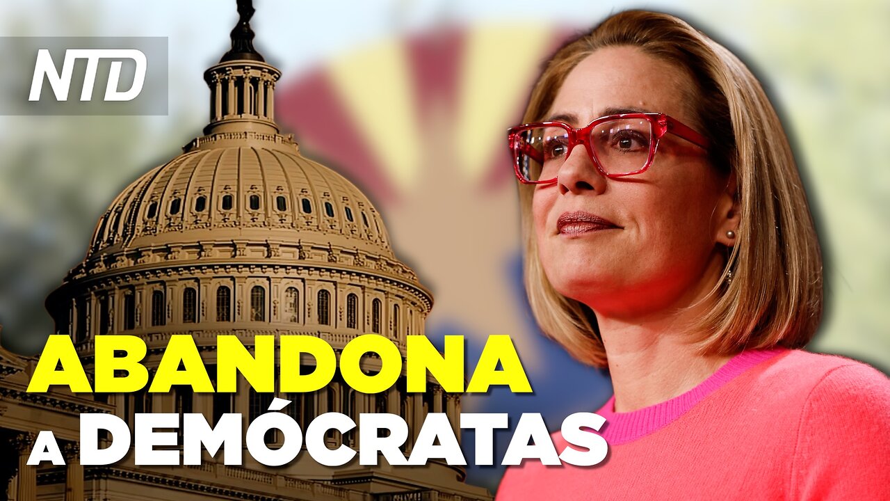 Senadora Kyrsten Sinema deja el Partido Demócrata