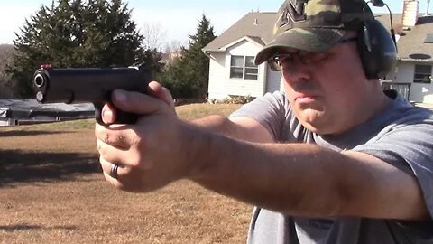 9mm Colt 1911 Government Model range test. Will it run Critical Defense?