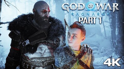 God of War Ragnarök gameplay gameplay no commentary 4k Part 1