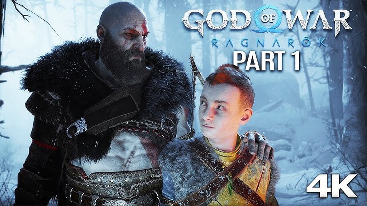 God of War Ragnarök gameplay gameplay no commentary 4k Part 1