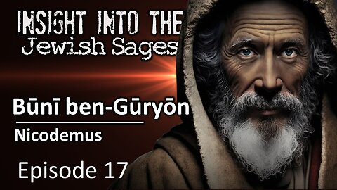 Insight into the Jewish Sages - Nicodemus