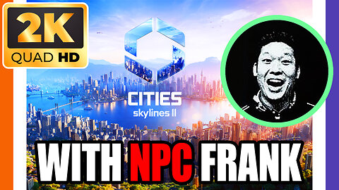 🔴LIVE: Cities Skylines 2 with NPC Frank - Day 2 (Starting Over) 🟠⚪🟣