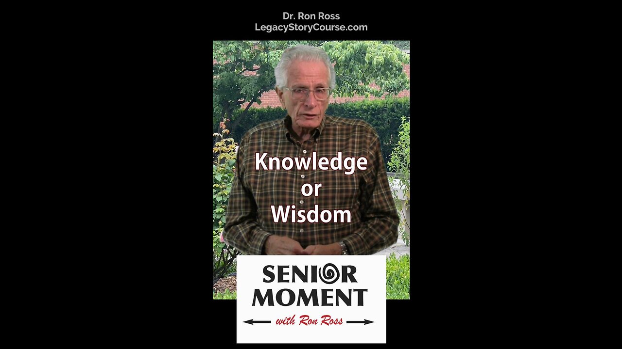 Knowledge or Wisdom?
