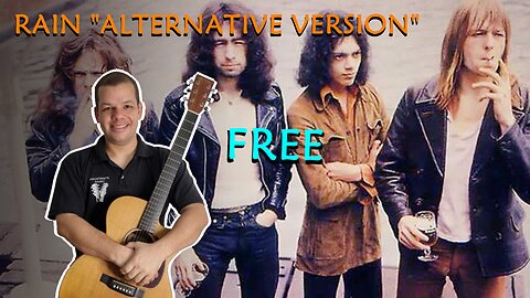 Como tocar RAIN / ALTERNATIVE VERSION (Free) - Aula completa + PDF