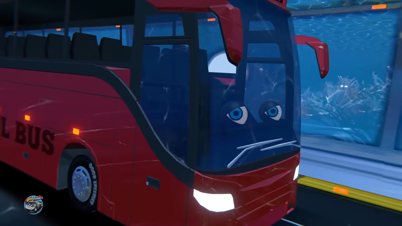 The Wheels On The Bus Under the sea | Car Cartoons Videos for Children | Enjoy!!!!!