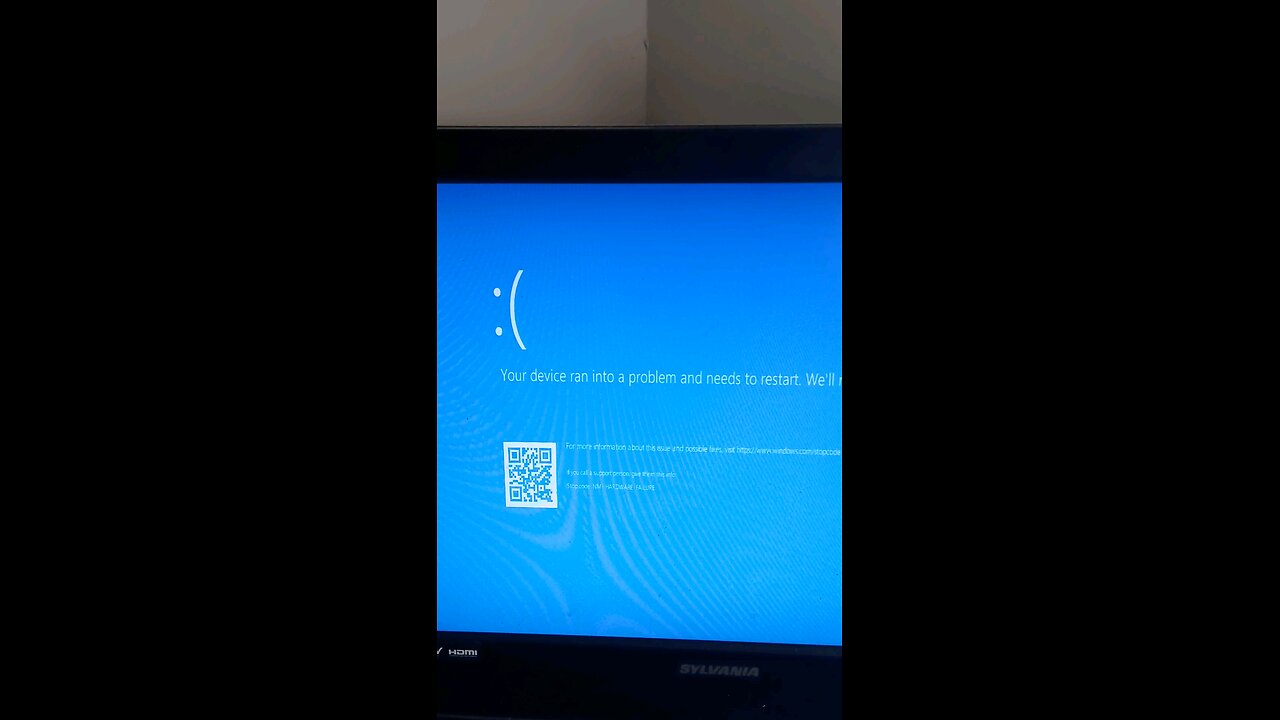 Blue Screen of Death